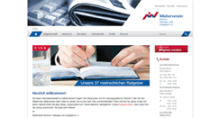 Desktop Screenshot of mieterverein-bochum.de